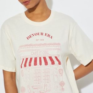 Men's Doodle Oversized T-Shirt